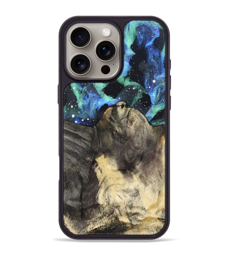 iPhone 16 Pro Max Wood Phone Case - Roxanna (Cosmos, 820608)