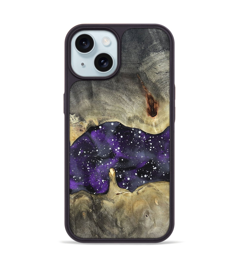 iPhone 15 Wood Phone Case - Margie (Cosmos, 820616)