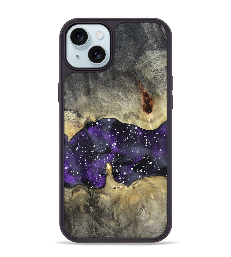 iPhone 15 Plus Wood Phone Case - Margie (Cosmos, 820616)