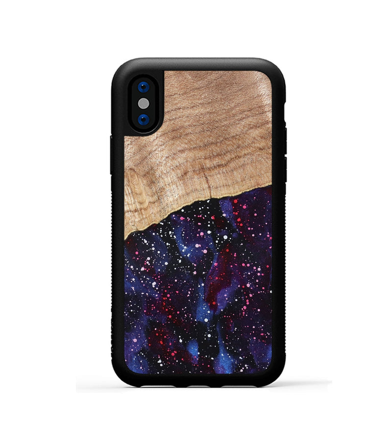 iPhone Xs Wood Phone Case - Everlee (Cosmos, 820629)