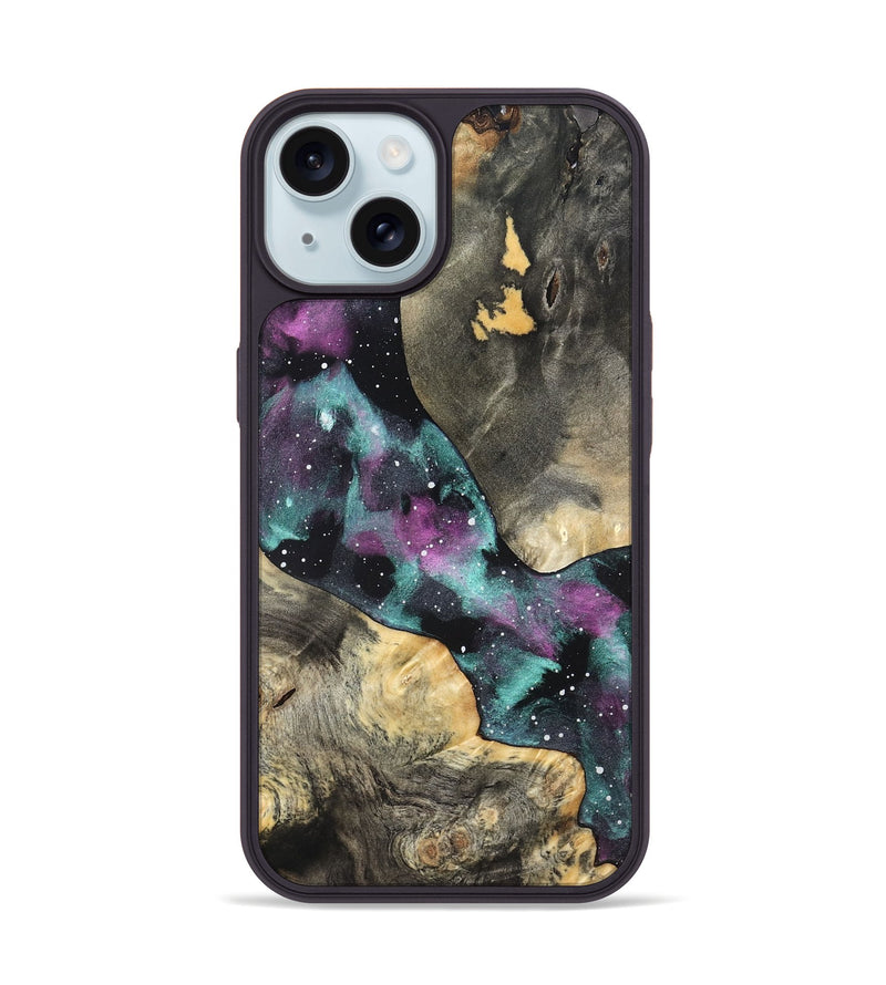 iPhone 15 Wood Phone Case - Tracee (Cosmos, 820630)
