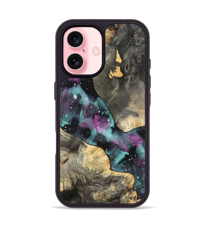 iPhone 16 Wood Phone Case - Tracee (Cosmos, 820630)
