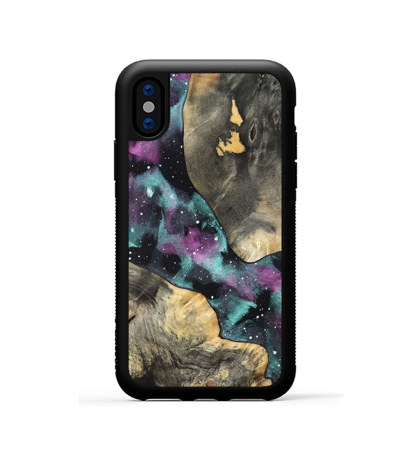 iPhone Xs Wood Phone Case - Tracee (Cosmos, 820630)