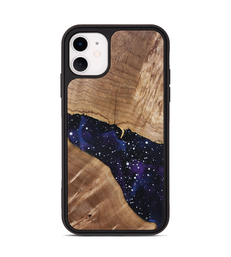 iPhone 11 Wood Phone Case - Britny (Cosmos, 820633)