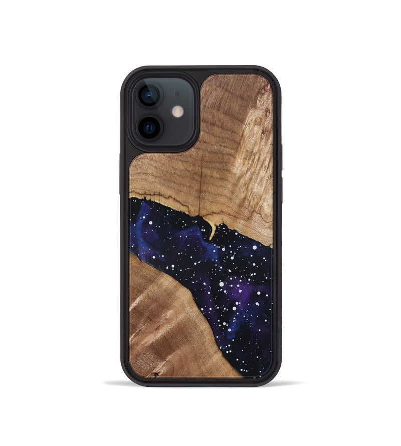 iPhone 12 mini Wood Phone Case - Britny (Cosmos, 820633)