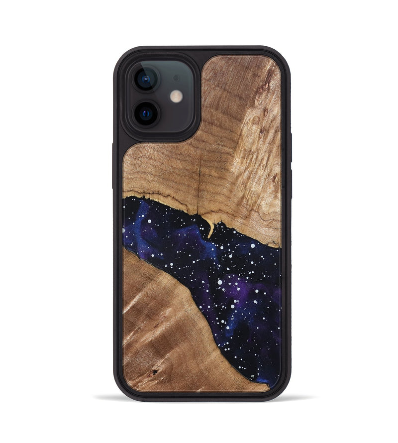 iPhone 12 Wood Phone Case - Britny (Cosmos, 820633)