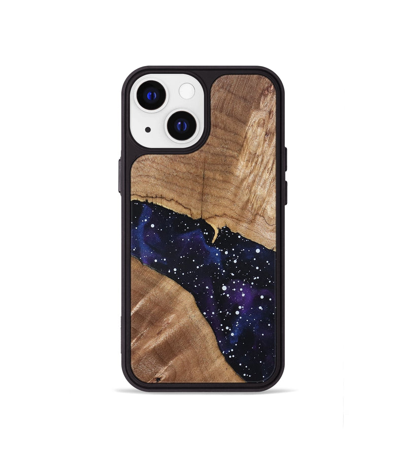 iPhone 13 mini Wood Phone Case - Britny (Cosmos, 820633)