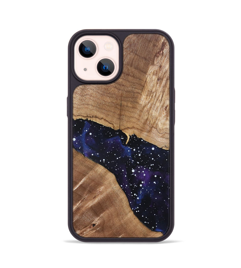 iPhone 14 Wood Phone Case - Britny (Cosmos, 820633)