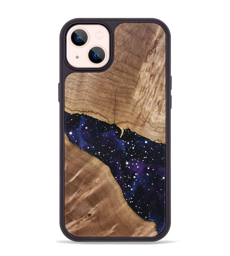 iPhone 14 Plus Wood Phone Case - Britny (Cosmos, 820633)