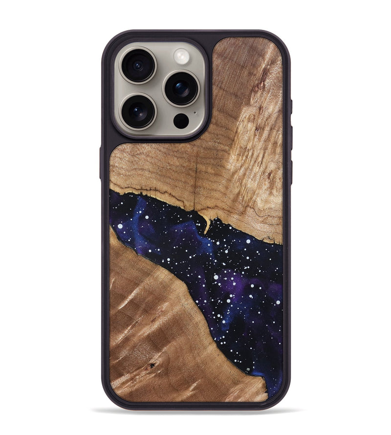 iPhone 15 Pro Max Wood Phone Case - Britny (Cosmos, 820633)