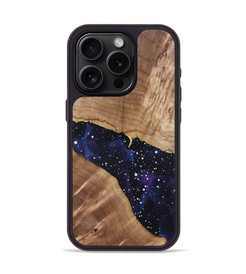 iPhone 15 Pro Wood Phone Case - Britny (Cosmos, 820633)