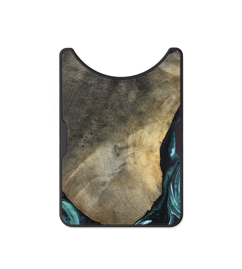 Alloy Wood Wallet - Norah (Green, 820639)