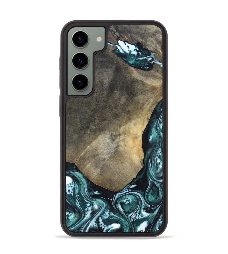 Galaxy S23 Plus Wood Phone Case - Norah (Green, 820639)