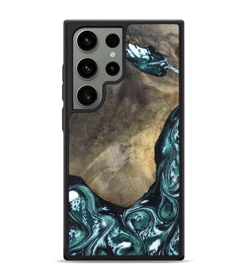 Galaxy S24 Ultra Wood Phone Case - Norah (Green, 820639)