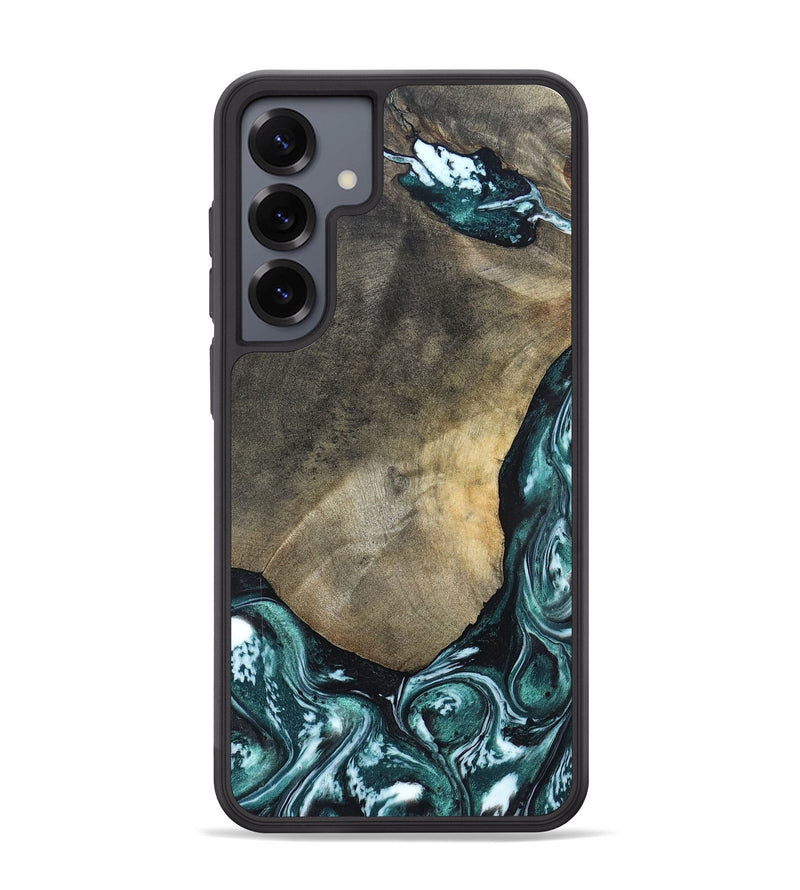 Galaxy S25 Plus Wood Phone Case - Norah (Green, 820639)
