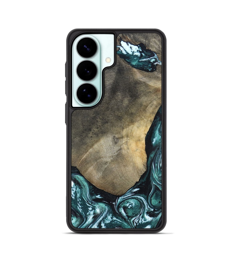 Galaxy S26 Wood Phone Case - Norah (Green, 820639)