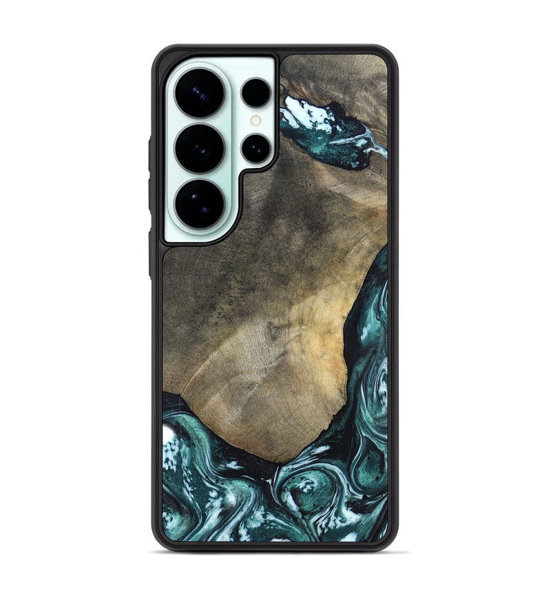 Galaxy S26 Ultra Wood Phone Case - Norah (Green, 820639)