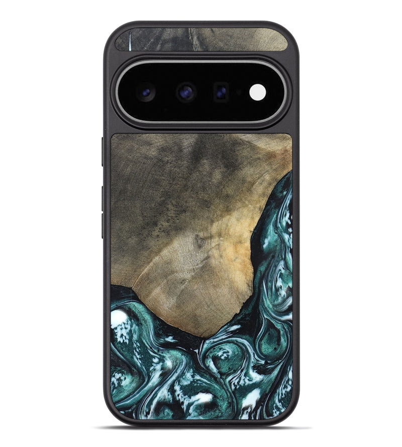 Pixel 11 Pro XL Wood Phone Case - Norah (Green, 820639)