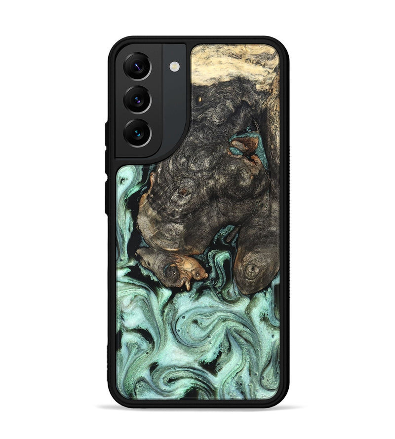 Galaxy S22 Plus Wood Phone Case - Kallie (Green, 820642)