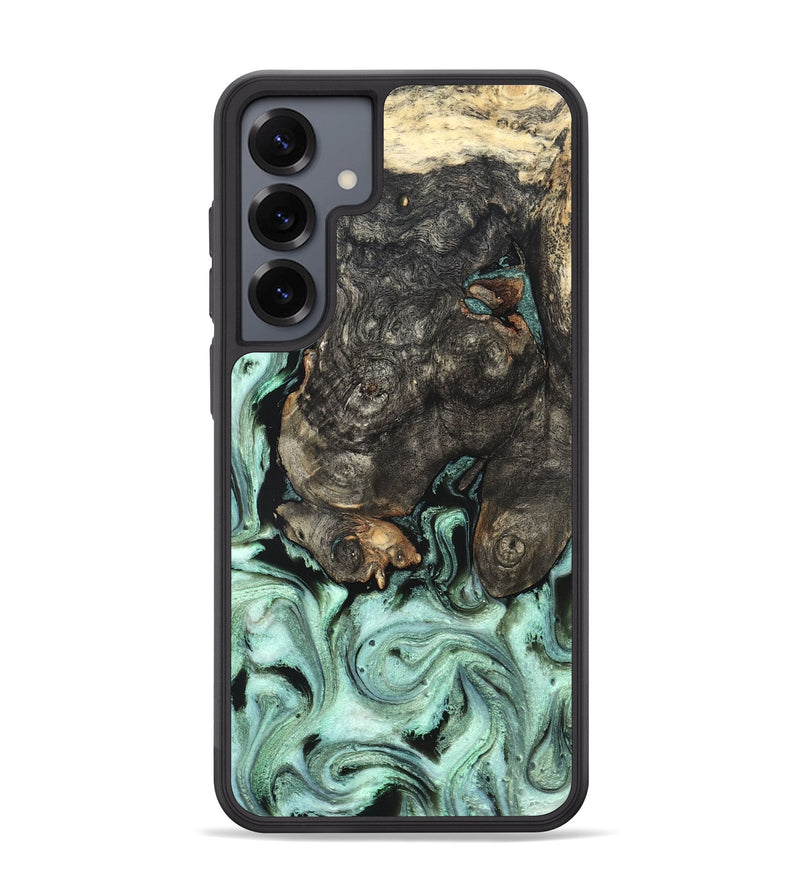 Galaxy S25 Plus Wood Phone Case - Kallie (Green, 820642)