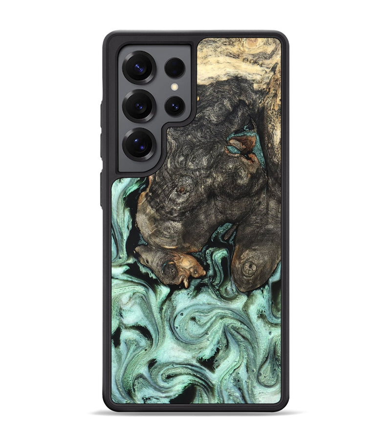 Galaxy S25 Ultra Wood Phone Case - Kallie (Green, 820642)