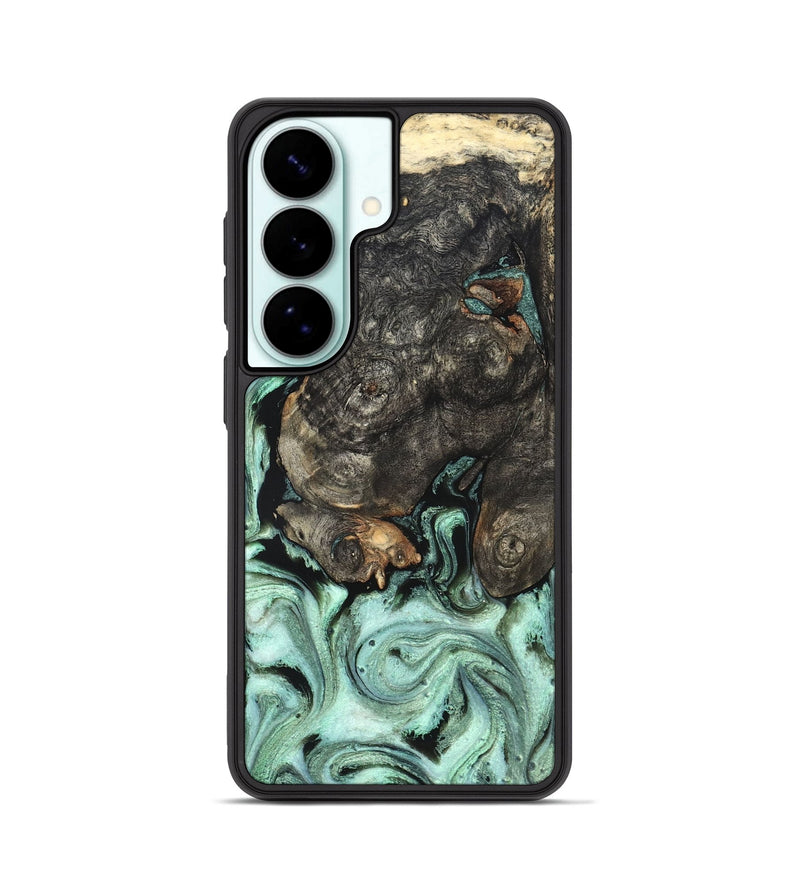 Galaxy S26 Wood Phone Case - Kallie (Green, 820642)