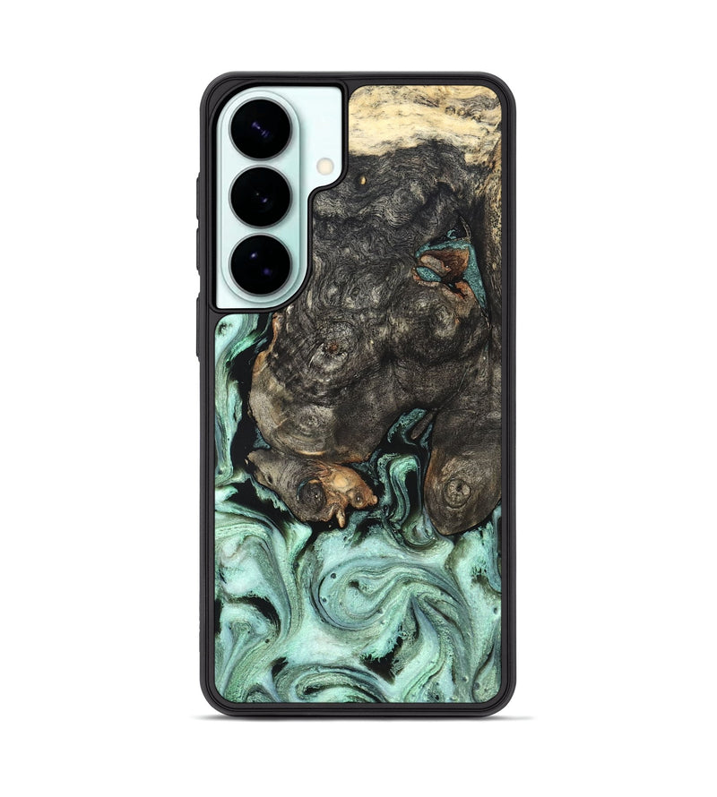 Galaxy S26 Plus Wood Phone Case - Kallie (Green, 820642)