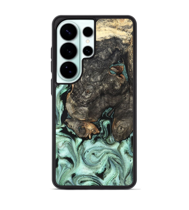 Galaxy S26 Ultra Wood Phone Case - Kallie (Green, 820642)