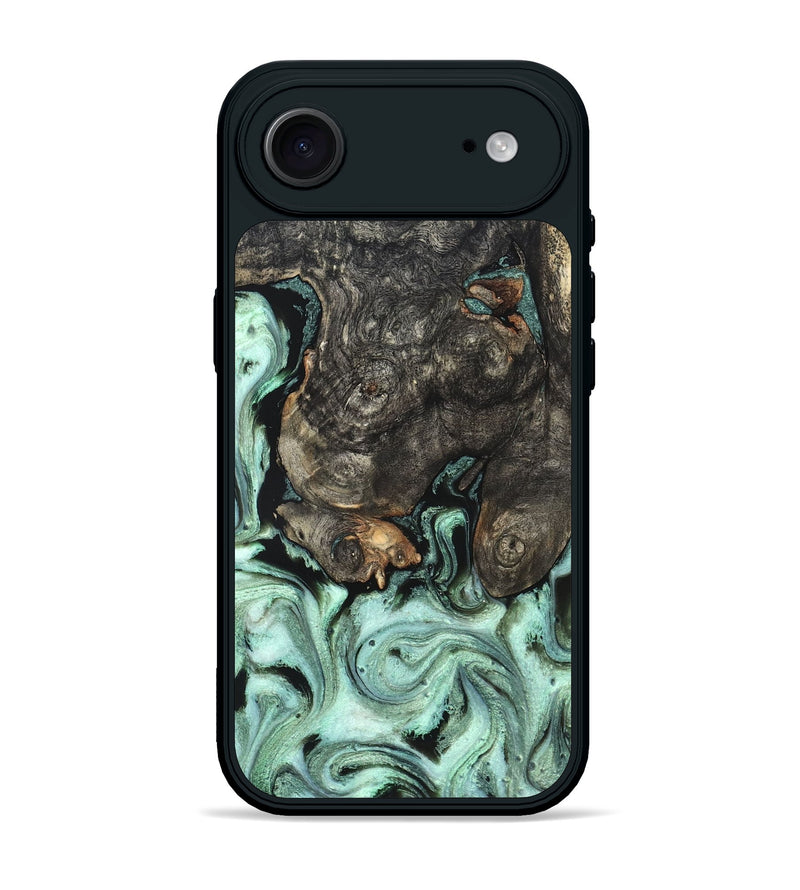 iPhone 17 Air Wood Phone Case - Kallie (Green, 820642)
