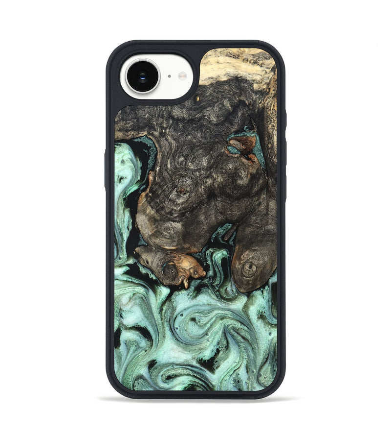 iPhone 17e Wood Phone Case - Kallie (Green, 820642)