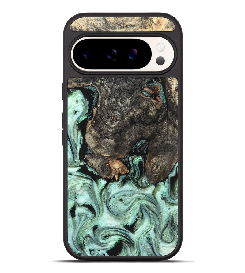 Pixel 9 Pro XL Wood Phone Case - Kallie (Green, 820642)