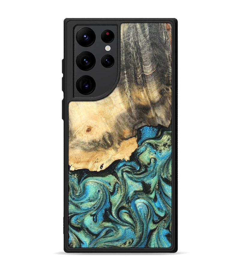 Galaxy S22 Ultra Wood Phone Case - Earl (Green, 820647)