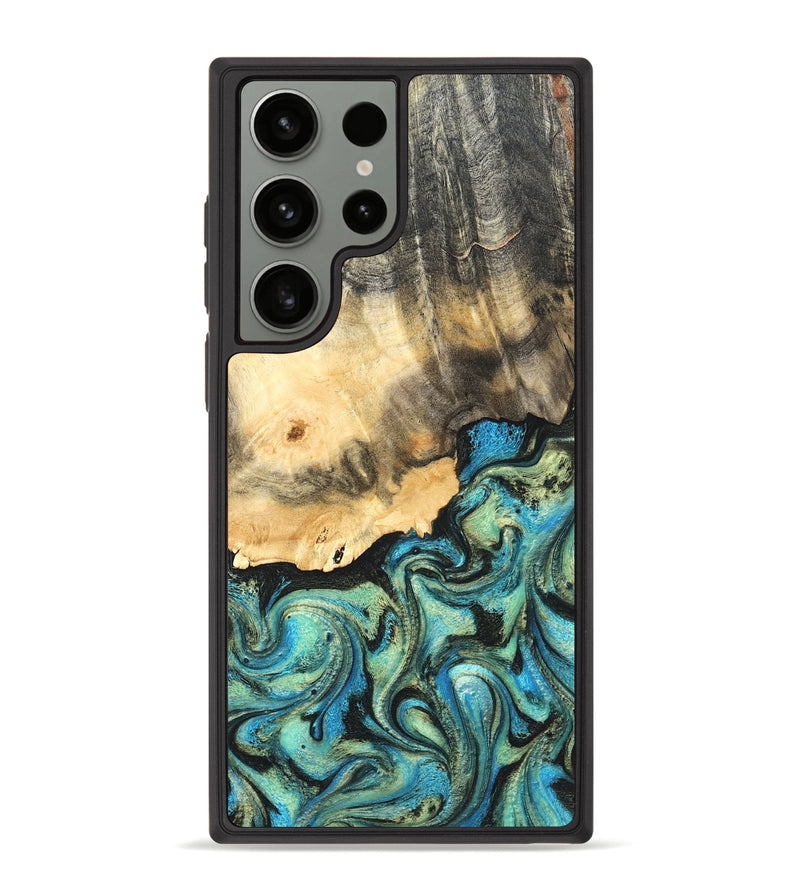Galaxy S23 Ultra Wood Phone Case - Earl (Green, 820647)