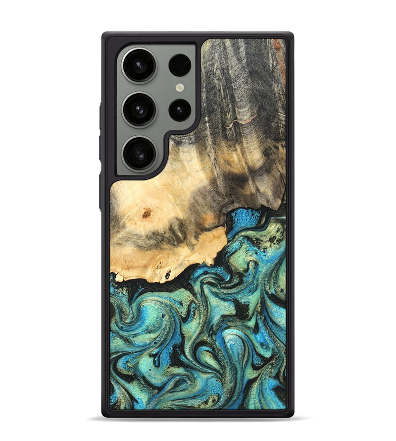 Galaxy S24 Ultra Wood Phone Case - Earl (Green, 820647)