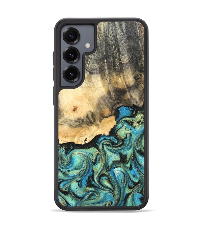 Galaxy S25 Plus Wood Phone Case - Earl (Green, 820647)