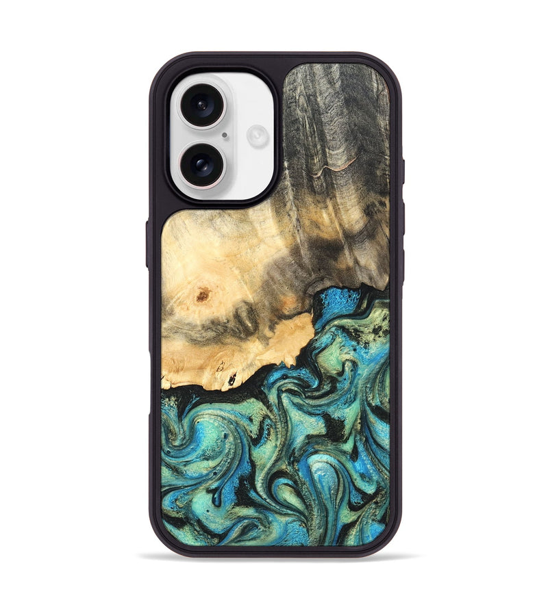 iPhone 17 Wood Phone Case - Earl (Green, 820647)