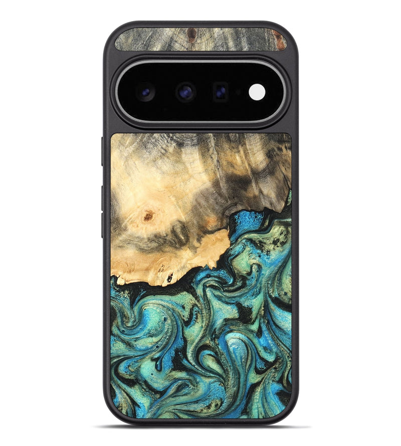 Pixel 11 Pro XL Wood Phone Case - Earl (Green, 820647)