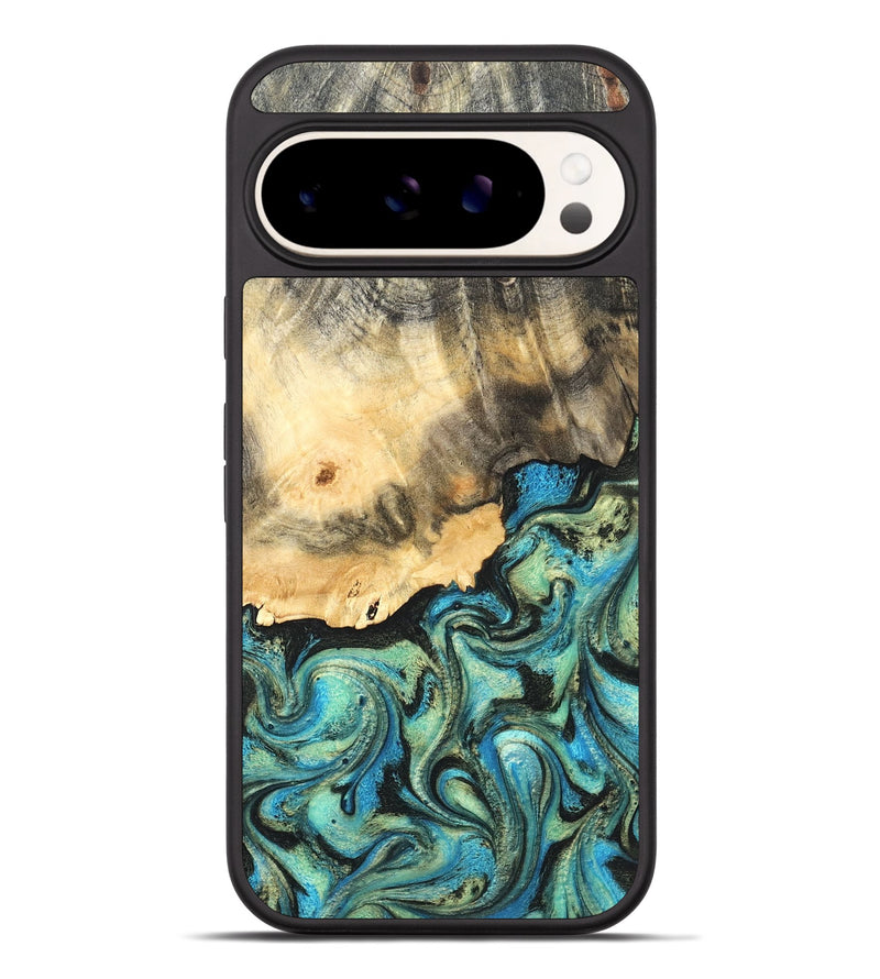 Pixel 9 Pro XL Wood Phone Case - Earl (Green, 820647)