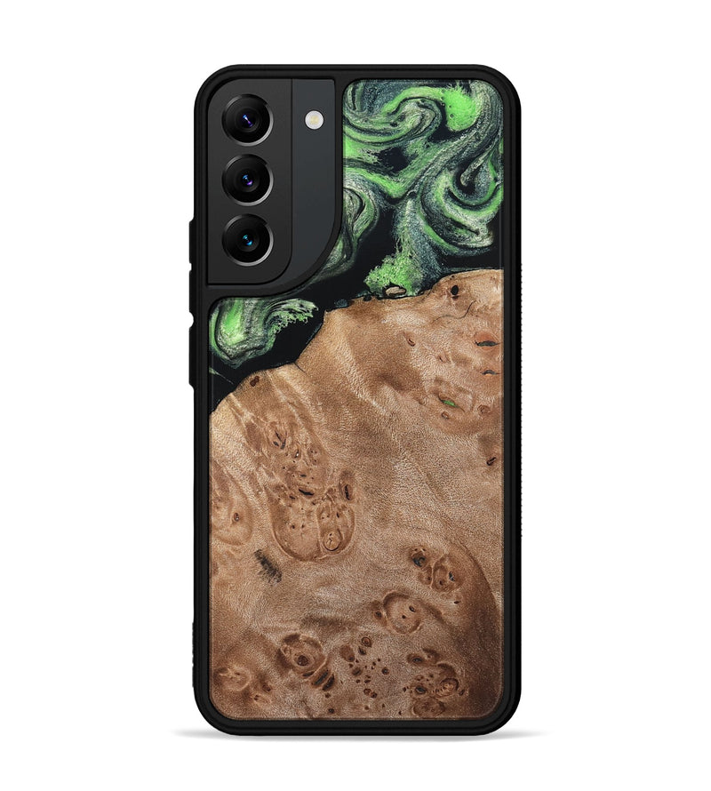 Galaxy S22 Plus Wood Phone Case - Olin (Green, 820649)