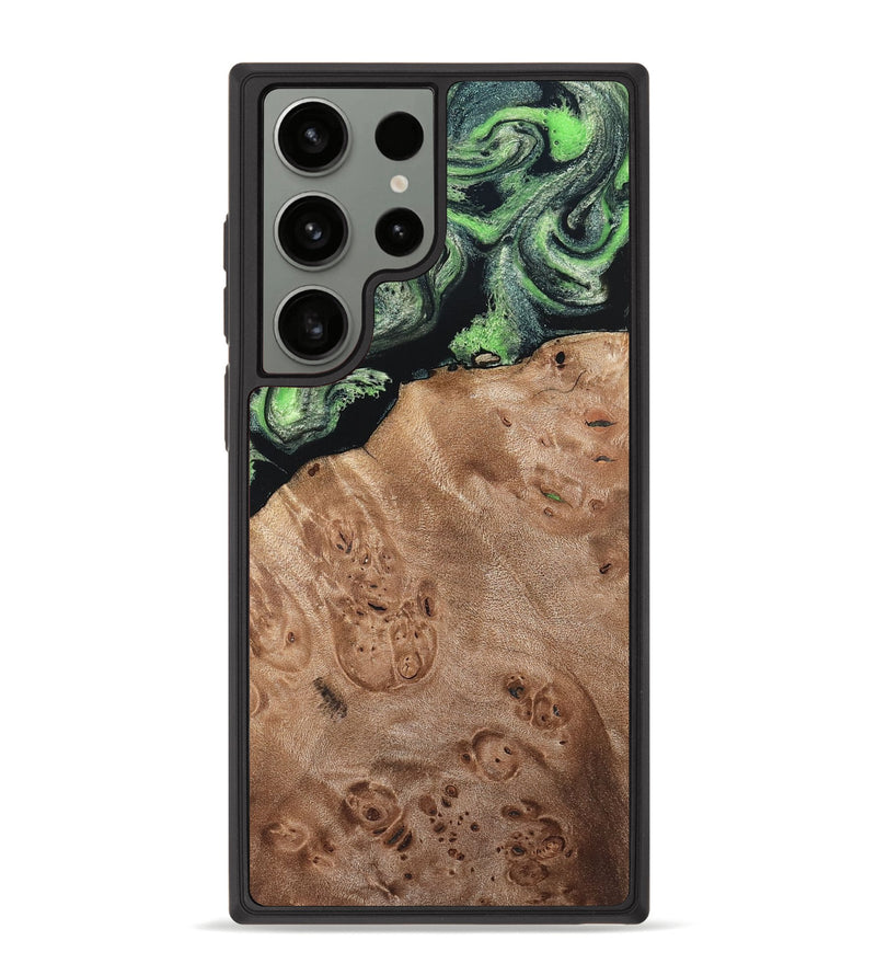 Galaxy S23 Ultra Wood Phone Case - Olin (Green, 820649)