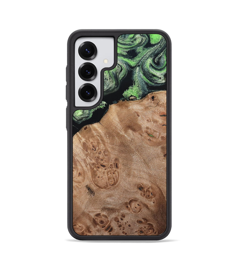 Galaxy S25 Wood Phone Case - Olin (Green, 820649)