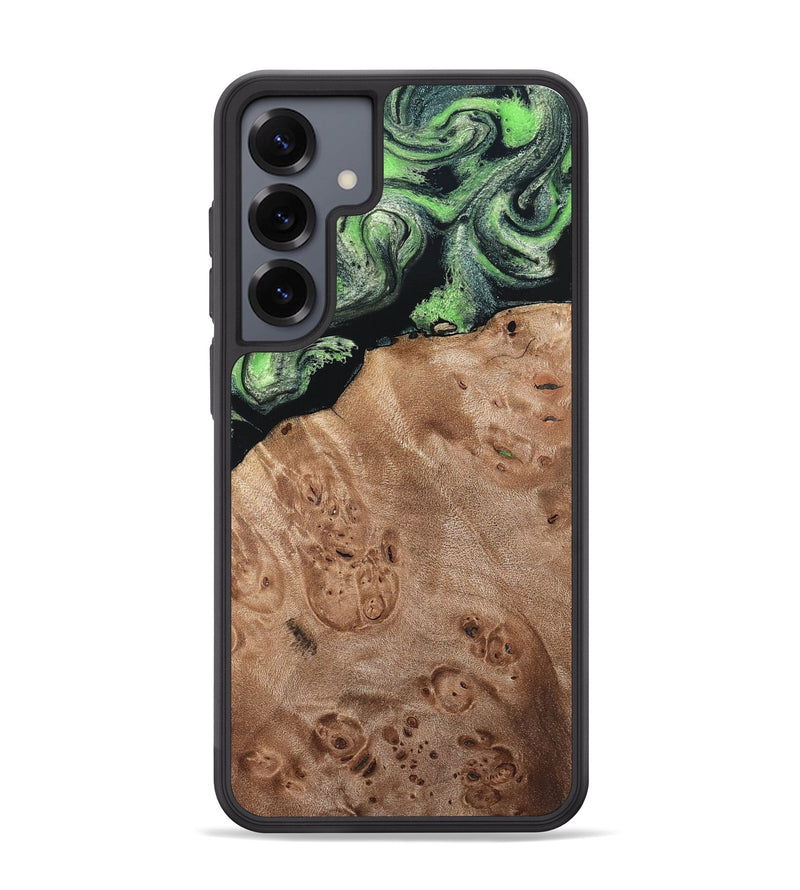 Galaxy S25 Plus Wood Phone Case - Olin (Green, 820649)