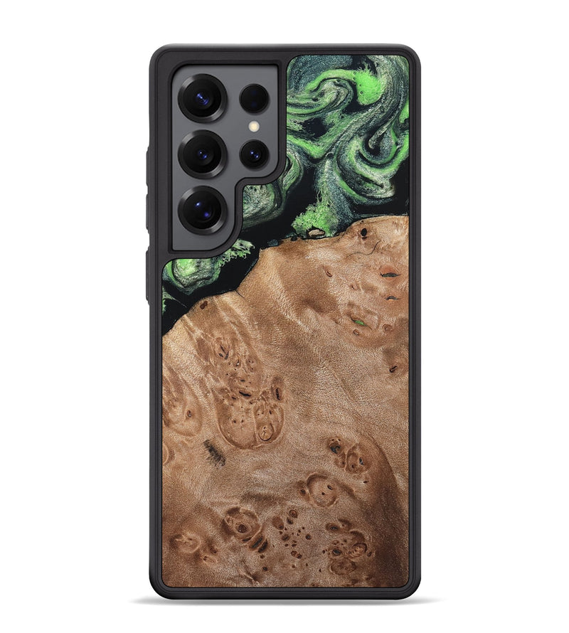 Galaxy S25 Ultra Wood Phone Case - Olin (Green, 820649)