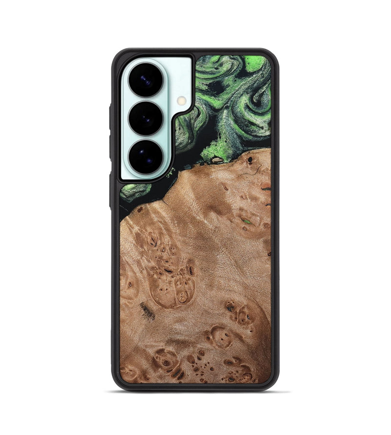 Galaxy S26 Wood Phone Case - Olin (Green, 820649)