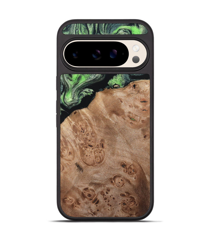 Pixel 10 Wood Phone Case - Olin (Green, 820649)