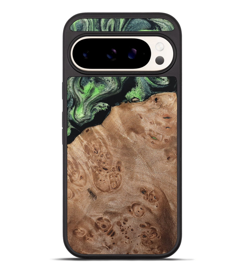 Pixel 10 Pro XL Wood Phone Case - Olin (Green, 820649)