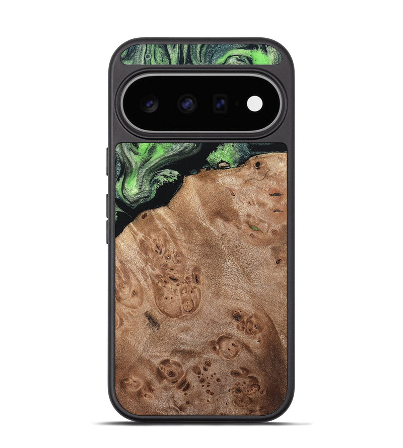 Pixel 11 Wood Phone Case - Olin (Green, 820649)