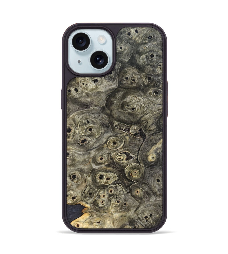 iPhone 15 Wood Phone Case - Jazmine (Wood Burl, 820651)