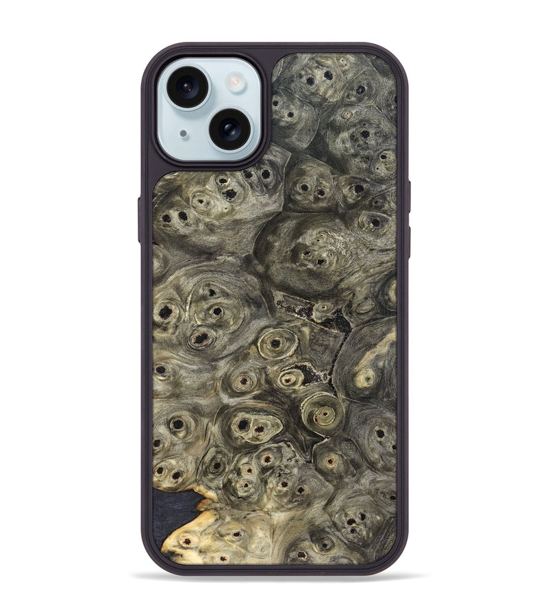 iPhone 15 Plus Wood Phone Case - Jazmine (Wood Burl, 820651)