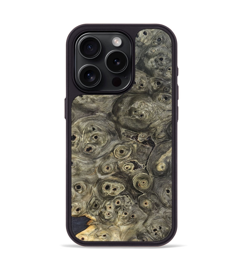 iPhone 15 Pro Wood Phone Case - Jazmine (Wood Burl, 820651)